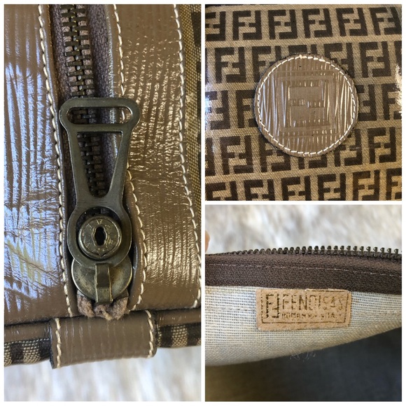 Fendi Zucca Boston Bag - Picture 4 of 16